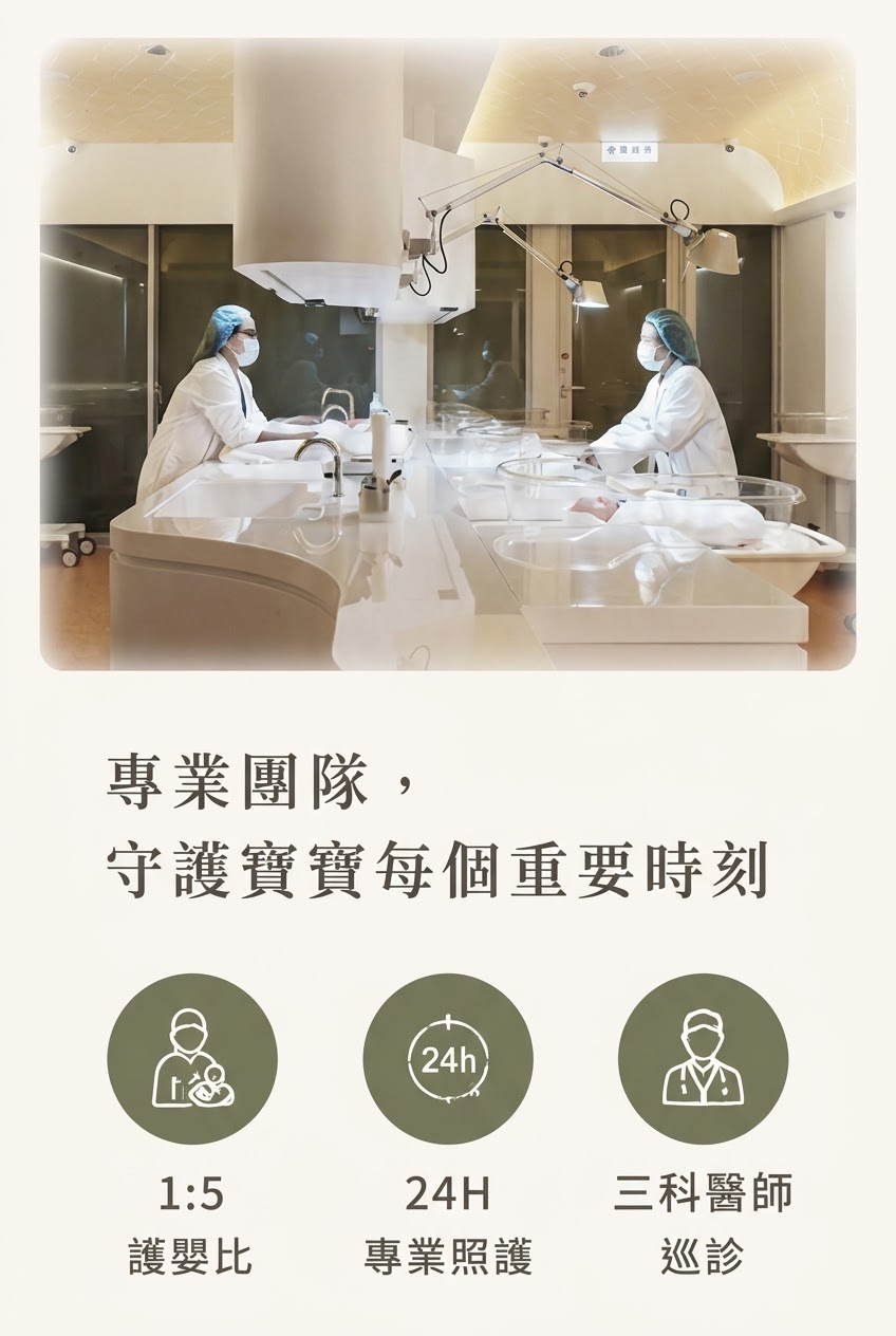 專業團隊守護寶寶每個重要時刻